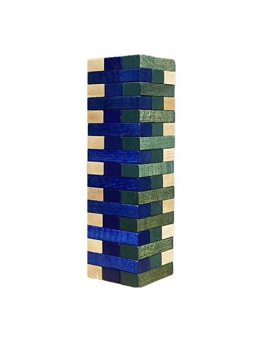 balancing game stacking tower - cold