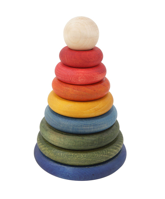 Stacking Montessori Toy Stacker Rainbow