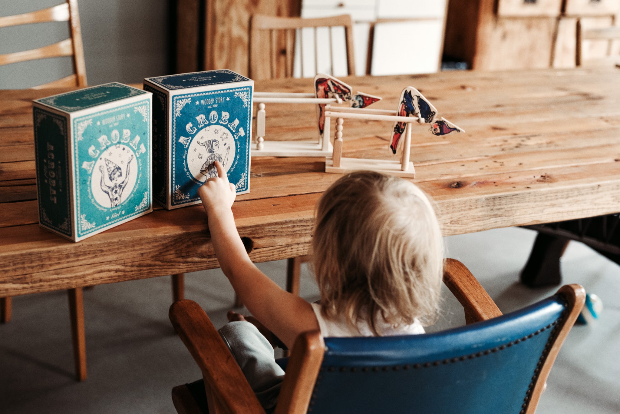 Acrobat Boy – Wooden Story