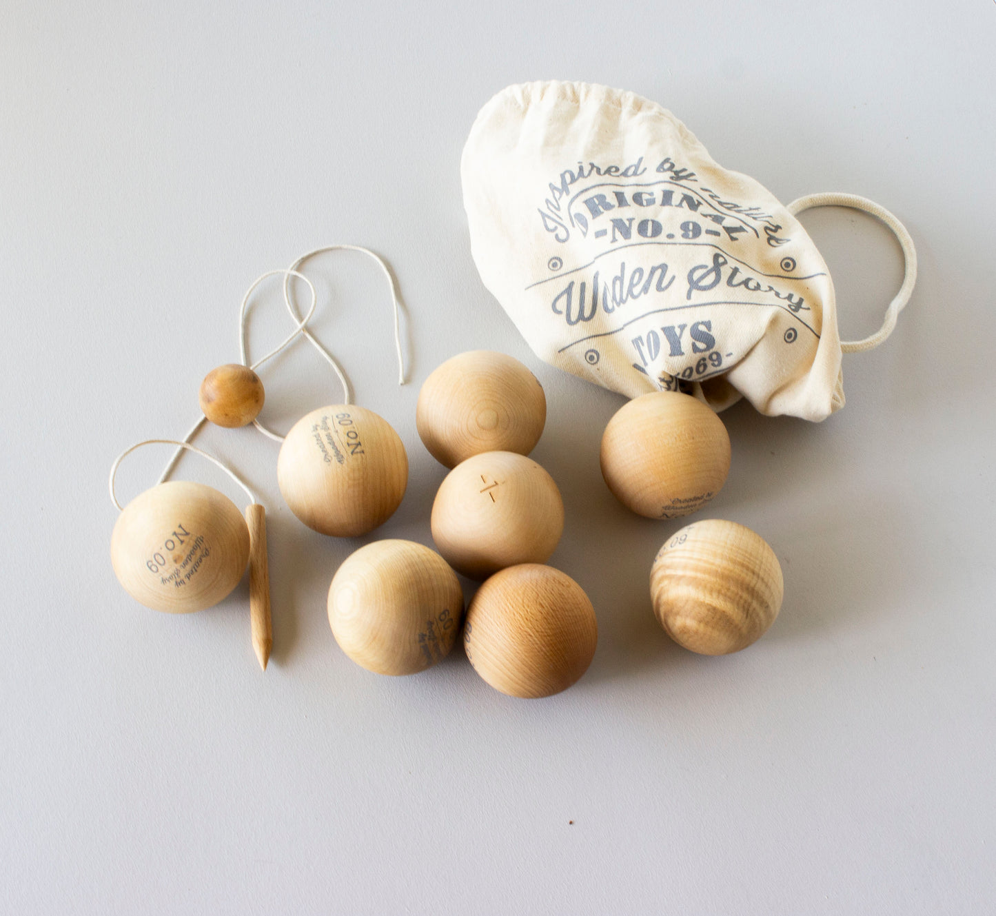 Wooden Boules