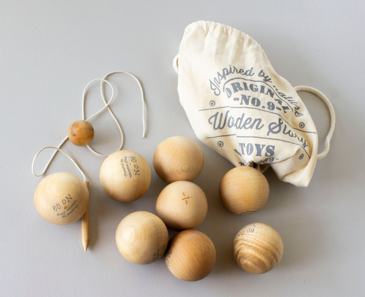 Wooden Boules